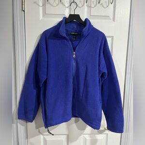 Land’s End Blue/Purple Fleece Jacket